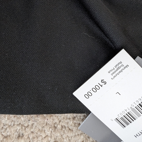 Eddie Bauer Gray/Black Full Zip Knit Jacket NWT - Picture 8 of 9